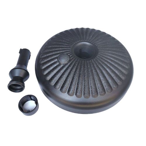 Base De Parapluie Pour Patio, Support De Parasol D'extérieur, Rond Rempli D'eau, Base De Parapluie, Support De Panneau D'affichage, Accessoires D'abri-Soleil
