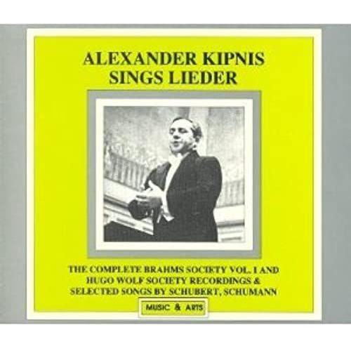 Alexander Kipnis Sings Lieder