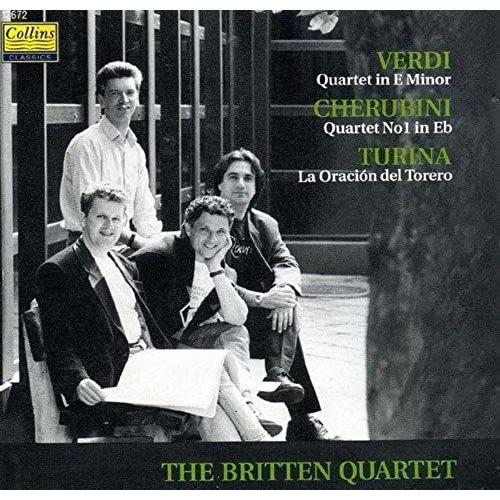 Luigi Cherubini, Joaquín Turina,Verdi - Works For String Quartet / The Britten Quartet