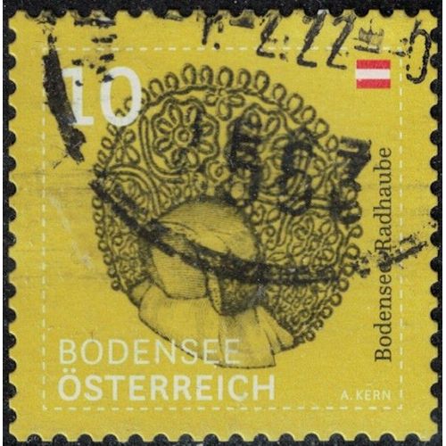 Autriche 2020 Oblitéré Used Chapeau Traditionnel Bodensee Radhaube Y&t At 3362 Su