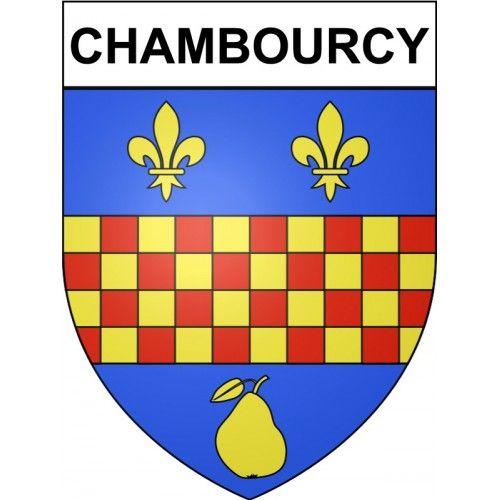 Chambourcy 78 Ville Stickers Blason Autocollant Adhésif - 17 Cm