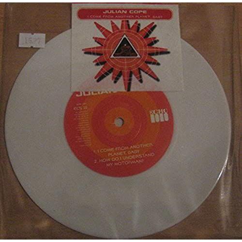 Julian Cope 7"Single -I Come From Another Planet,Baby.3 Track,White Vinyl,Ex+