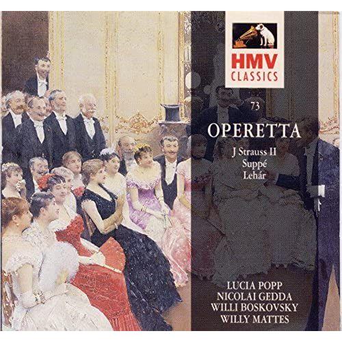 Operetta J. Straus Ii, Suppe, Lehar Hmv Classics No. 73