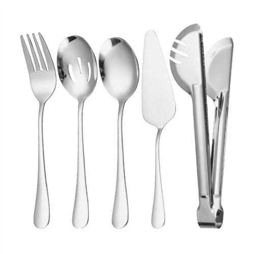 Ensemble De Couverts, Pinces Colorées, 5 Couleurs, Cuillère À Repas, Couteaux, Fourchette, Cuillère À Thé, Vaisselle En Acier Inoxydable, Argenterie De Cuisine