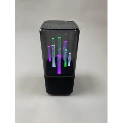 Le noir - Haut parleur Portable sans fil Bluetooth 5.0, haut parleur coloré rvb, Mini caisson de basses, carte TF, Wifi, extérieur, lumière de la ville