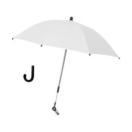 Rameng Ombrelle Anti-uv pour Poussettes Parasol Solaire Parapluie Poussette Mains Libres Ombrelle de Soleil Rose 
