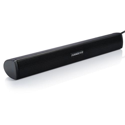 Orateur noir - Haut parleur USB pour ordinateur Portable, barre de son de haute qualité, caisson de basses, pour PC Portable, Lenovo, ASUS, Dell, Chromebook, lecteur de musique