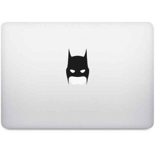 Batman Pomme Sticker Adhesif Pour Mac Apple - Marron