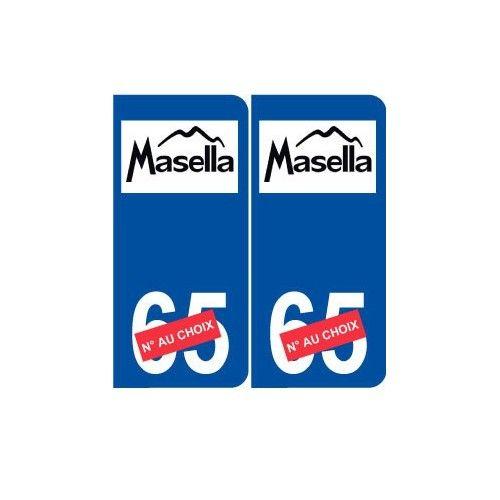 Ski Espagne Massella Autocollant Plaque Sticker Département Au Choix - Droits