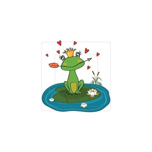 Princesse Grenouille Sticker Autocollant Interrupteur