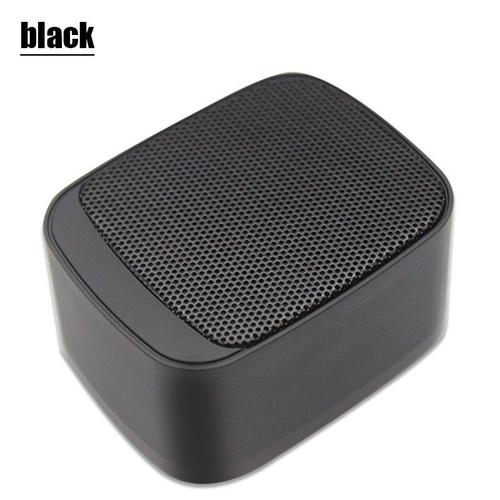 Orateur noir - Protable Bluetooth Speaker USB Wired Speakers Stereo Sound Surround Soundbar for Laptop Phone Wireless Loudspeakers Sound Box