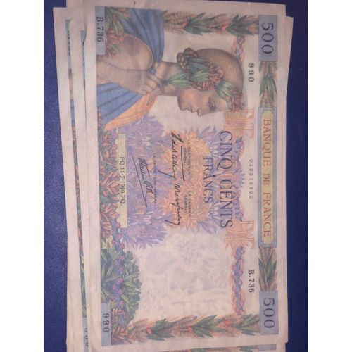 500francs 1940