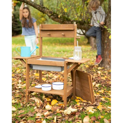 Table Sable Et Eau En Bois Massif Roba - Midi - R�sistant Au... - 6