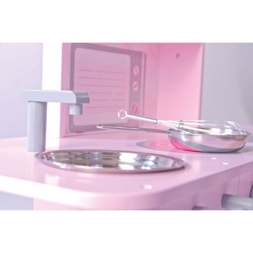 Cuisine Enfant En Bois Roba - Rose - Accessoires Vari�s - Ag... - 5