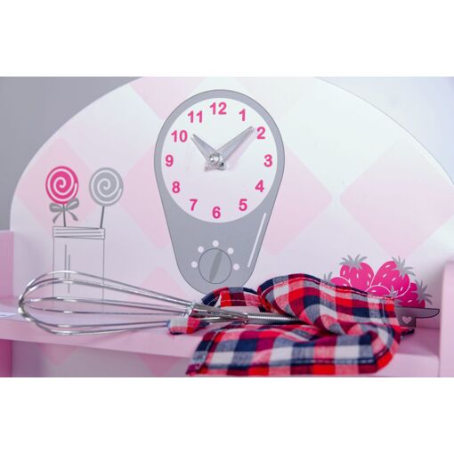 Cuisine Enfant En Bois Roba - Rose - Accessoires Vari�s - Ag... - 9