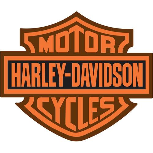 Motor Cycle Harley-Davidson Moto Casque Marque Autocollant Sticker Logo587 - 10 Cm