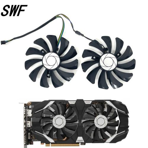 Ventilateur de carte graphique pour GPU MSI GTX HA9010H12F-Z OC 6G GTX 1060 P106 GTX1060 GTX960,85MM,4 broches,2 pièces/ensemble,960