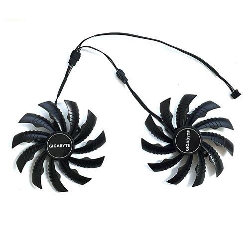 Ventilateur de refroidissement de remplacement pour processeur Gigabyte GTX 1650 GTX1660 Ti,carte graphique RTX 2060/2070,95Mm,2 pièces - Type 2PCS