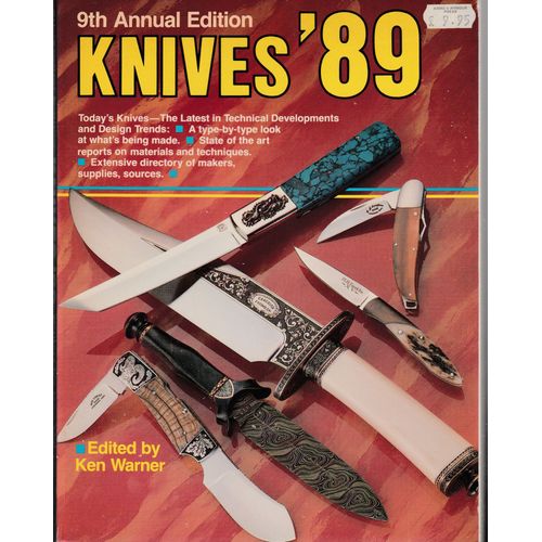 Annuel Des Couteaux 9e Édition (9th Annuel Edition Knive's 89) Anglais