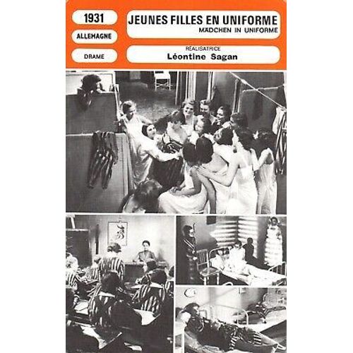 Fiche Monsieur Cinema Jeunes Filles En Uniformes