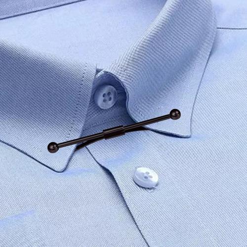 Epingle de Cravate Pince Cravate Argent pour Chemise Hommes Accessoires Costume Vêtements 