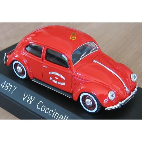 Volkswagen Coccinelle Pompiers - 1/43 Ème-Solido