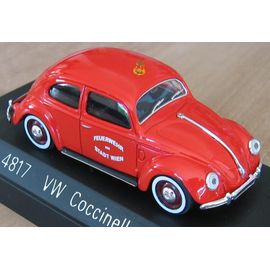 Volkswagen Coccinelle Pompiers - 1/43 Ème-Solido