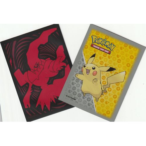 2 Proteges Cartes - Darkrai/Pikachu - Sleeves -