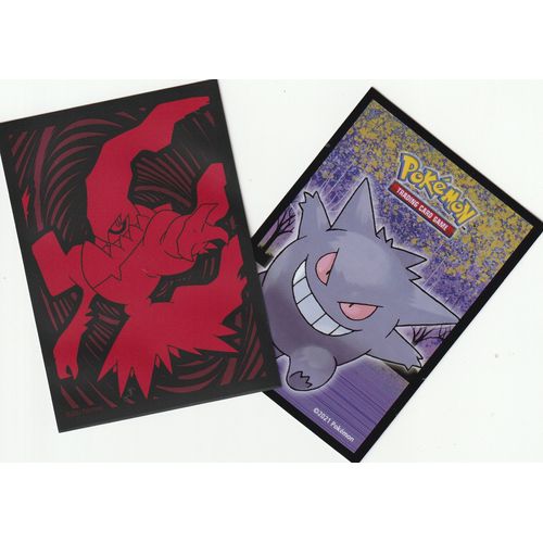 2 Proteges Cartes - Darkrai/Ectoplasma - Sleeves -