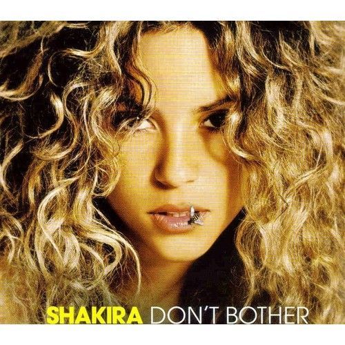 Cd Single De Shakira " Don't Bother " Et " No " 2 Titres De 2005