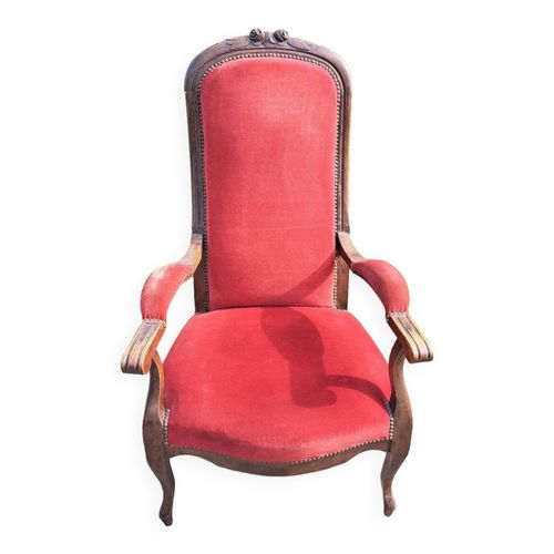 Fauteuil Voltaire Rouge
