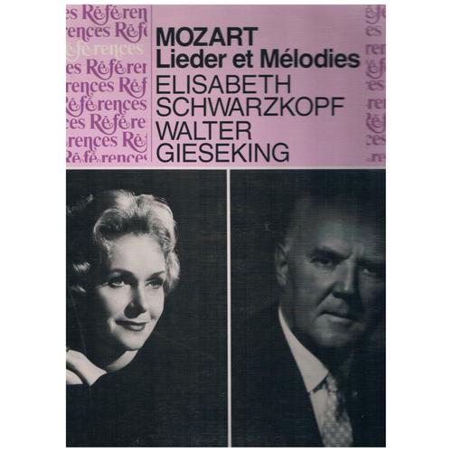 Mozart. Lieder Et Melodies - Schwarzkoff/ Gieseking