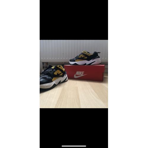Spider childhood race Nike m2k tekno noir et jaune femme - chaussures | Rakuten