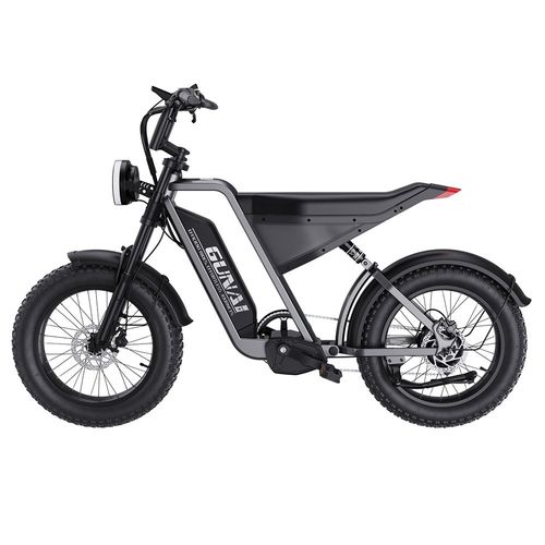 Vélo Électrique Gunai-Y, Moteur 1000 W, Batterie 48 V 18 Ah, Pneus Larges 20 X 4,0 Pouces, Vitesse Maximale 60 Km/H, Autonomie 100 Km, Frein À Disque Hydraulique, Shimano 7 Vitesses