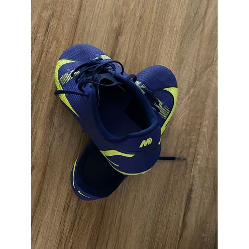 Crampon Bleu Et Jaune Fluo