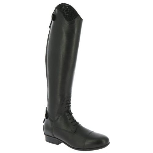 Bottes D'equitation Equithème "Myprimera" - Couleur : Noir, Taille : 41, Mollet : L