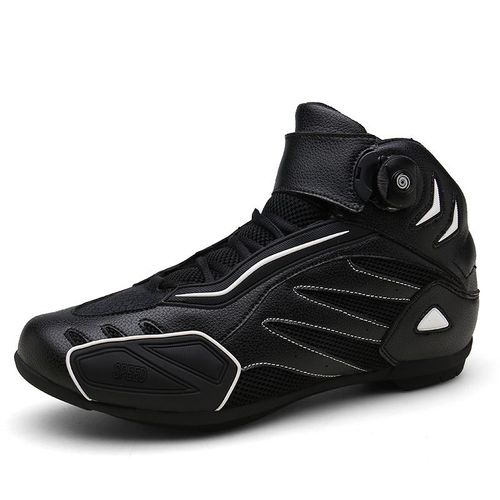 Chaussures Bottes De Protection Respirantes Antidérapantes Pour Motocrosschaussures De Motocyclistequatre Saisonspour Homme
