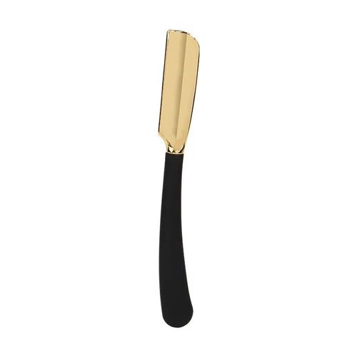 Rasoir À Barbe À Bord Droit À L'ancienne Pour Hommes Et Femmes,Outils D'épilation,Couteau Pliant En Alliage De Zinc,Acier Inoxydable De Sécurité - Type Black Razor
