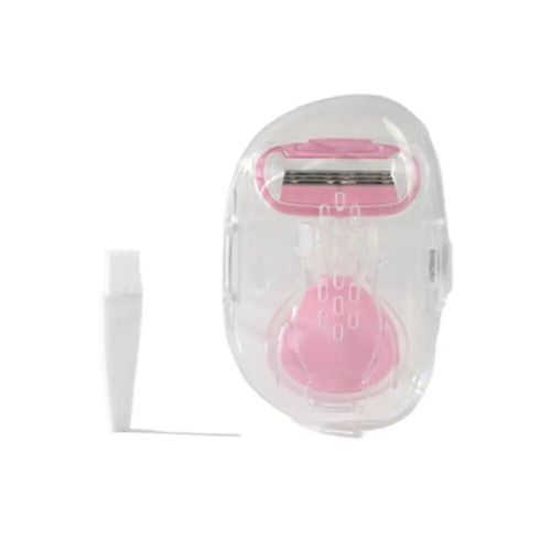 Épilateur Facial Sûr Pour Femme Avec Boîte De Rangement,Rasoir Lisse,Mini Rasoir Bikini,Machine Confortable,Rentabilité,Bande De Vera - Type 02transparent Pink