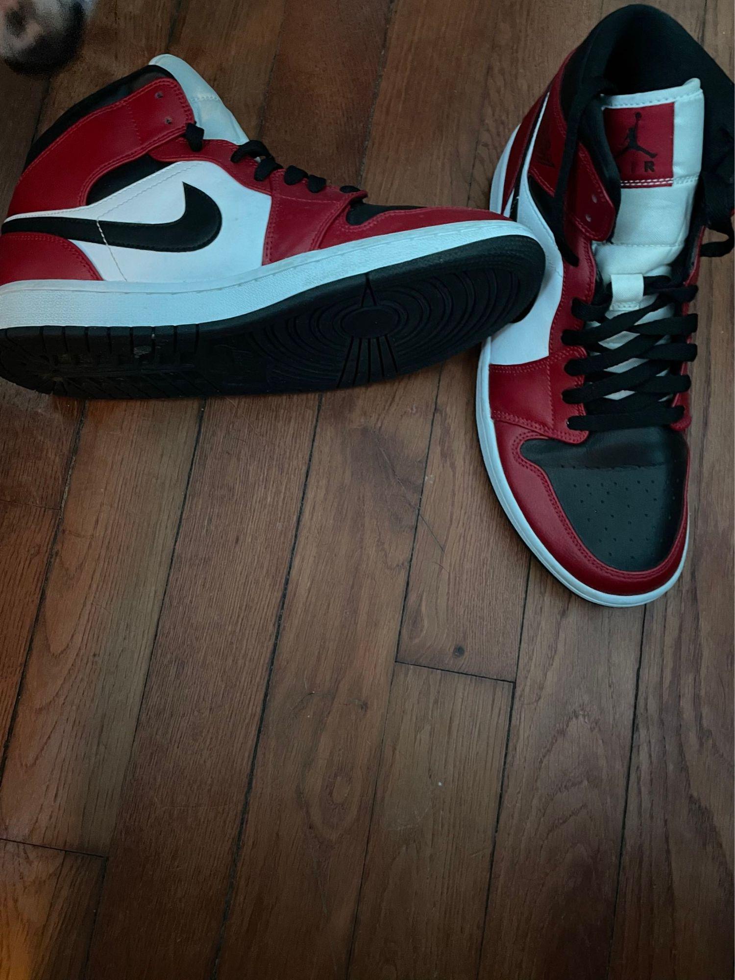 Air Jordan 1 mis Chicago black toe 42 chaussures Rakuten