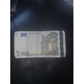 Billet De 5€ 2002 Grande Valeur. Appartenant À Wim Duisenberg Avec Sa Signature