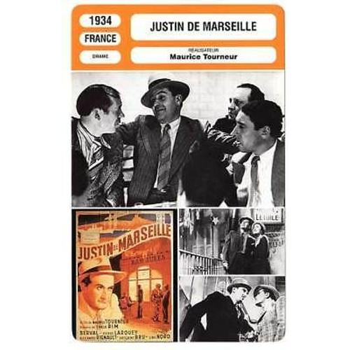 Fiche Monsieur Cinema Justin De Marseille