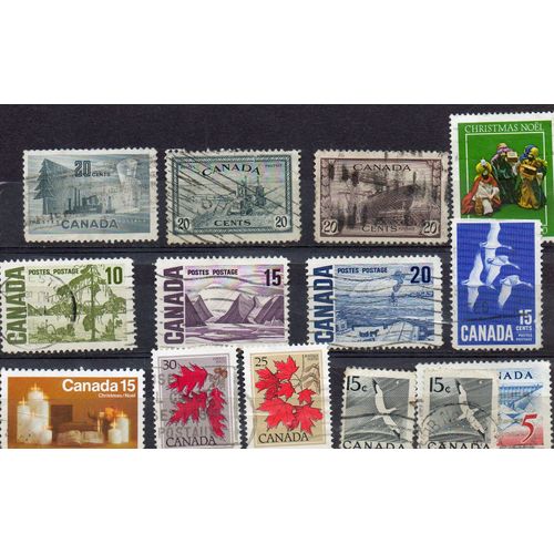 Canada Timbres Divers