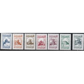Géorgie Timbres Châteaux Et Églises 1993