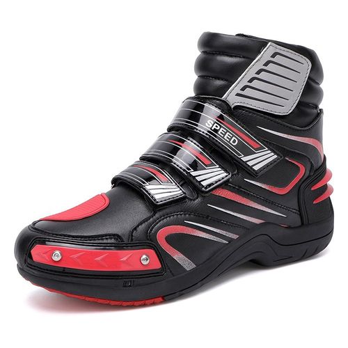 Bottes De Moto Coordonnantes Pour Hommes,Sécurité Tout-Terrain,Prévention Des Collisions,Chaussures De Motocross,Protection Des Coureurs - 47