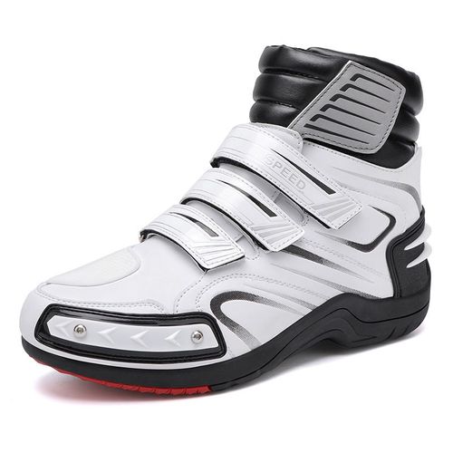 Chaussures Bottes De Moto Coordonnantes Pour Hommessécurité Toutterrainprévention Des Collisionschaussures De Motocrossprotection Des Coureurs