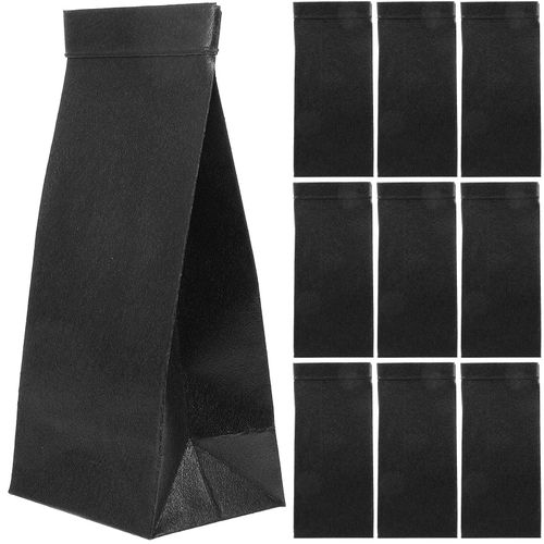 s contre le mal des transports,sacs en papier portables,poubelle extérieure,livres de voyage,jet d'avion vomi - Type Black-18x8cm