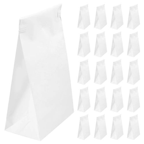 Sac de voyage portable en papier pour adultes,sacs à vomi,livres d'avion Emoutre,poubelle extérieure,poulet,barf - Type White-24.00X12.50X8.00CM