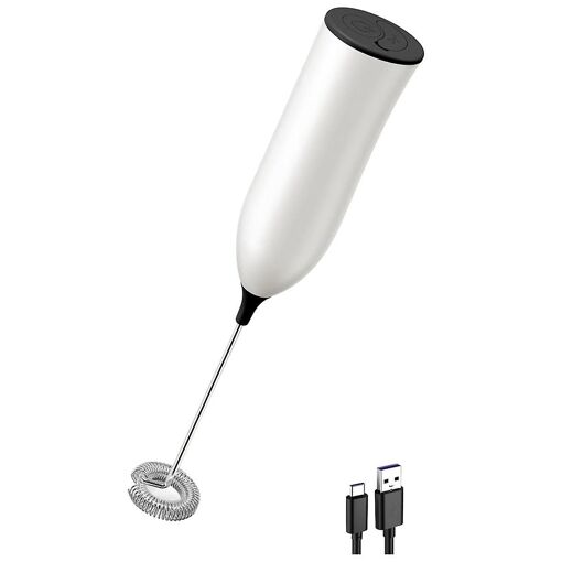 Mousseur à lait, Usb Rechargeable Électrique Mousseur À Lait Bâton ...