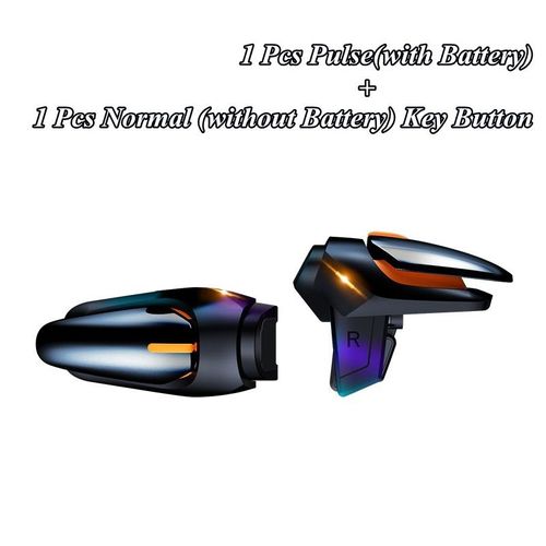 Type Dy01 2 - Alliage S-03 + Abs Gamepad Game Cooler Pour Pubg L1 R1 Fire Shooting Gaming Joystick Trigger Button Pour Ios Android Games Accessrespiration